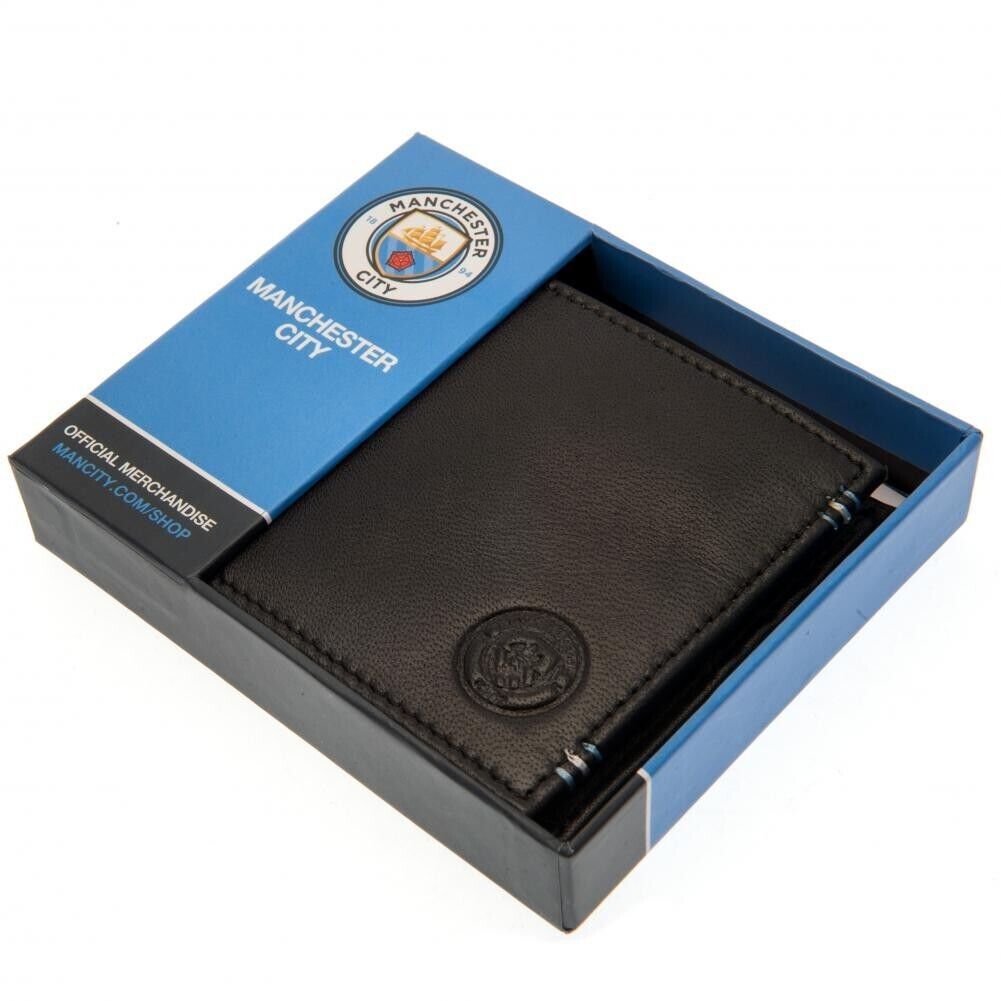 กระเป๋าสตางค์แมนเชสเตอร์ ซิตี้ Stitched Wallet พร้อมกล่องของแท้