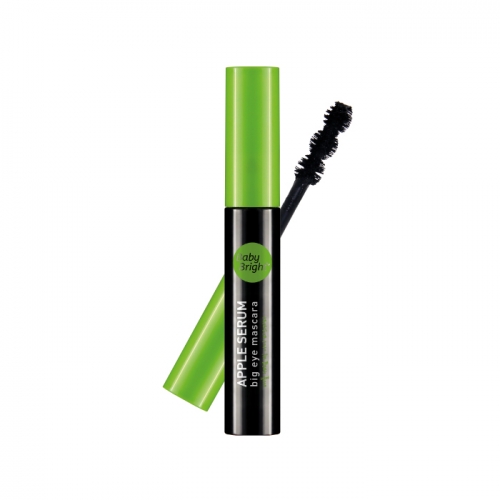 Karmart Baby Bright Apple Serum Big Eye Mascara มาสคาร่าเซรั่มแอปเปิ้ล สีดำสนิท ผสานเซรั่มแอปเปิ้ลกลิ่นหอมสดชื่น อุดมไปด้วยมัลติวิตามินและสารต้านอนุมูลอิสระ ช่วยฟื้นฟูขนตาให้แข็งแรง ดกดำ ไม่หลุดร่วงง่าย