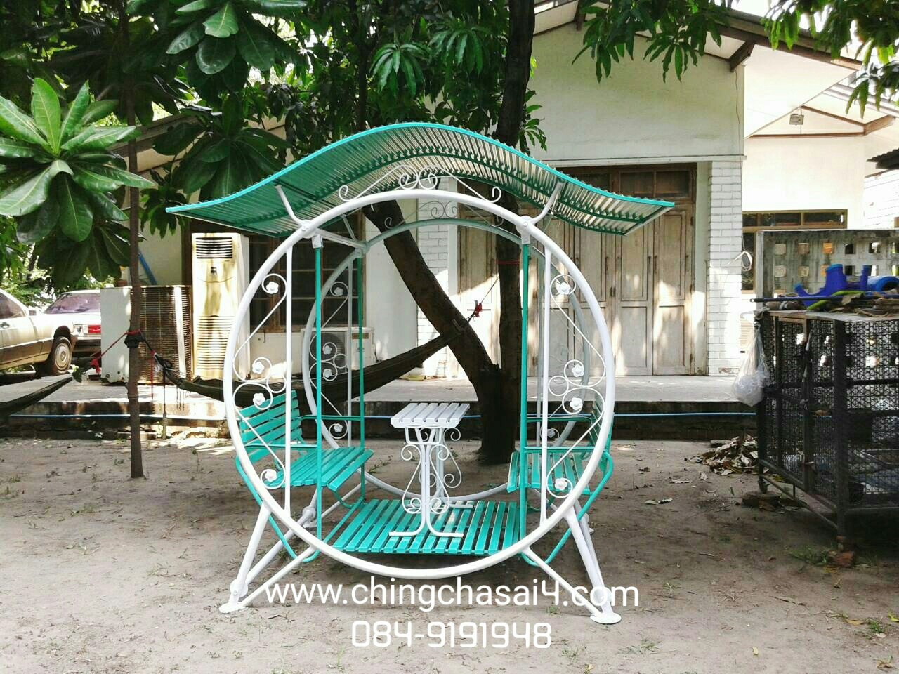 ชิงช้าใหญ่มีหลังคา (แบบกลม)