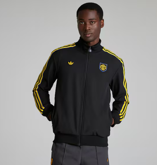 เสื้อแจ็คเก็ตแมนเชสเตอร์ ยูไนเต็ด Terrace Icons Track ของแท้