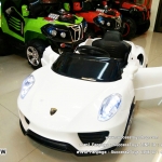 กก3725W รถแบตเตอรี่เด็กนั่งไฟฟ้า รถปอร์ต 2 มอเตอร์ มี3สี แดง เหลือง ขาว 2 มอเตอร์