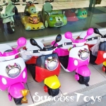 รถมอเตอร์ไซค์มิกกี้เม้าส์ มี 2 สี แดงดำ ชมพูขาว