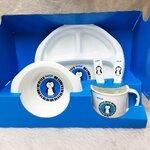 ชุดทานข้าวเด็ก ภาชนะบรรจุอาหารเด็ก 5 ชิ้น - NATUR