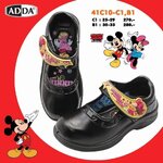 รองเท้านักเรียน ADDA Minnie mouse สีดำ พร้อมปักชื่อ