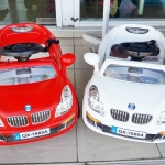 รถแบตเตอรี่เด็กนั่งไฟฟ้า รุ่น QX7888 ยี่ห้อ BMW มินิ มี 2 สี แดง ขาว