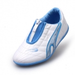 รองเท้ากีฬาเด็ก ทรงเท่ สีฟ้าขาว Size 26-34