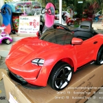 QS3206R รถแบตเตอรี่เด็กนั่งไฟฟ้า ยี่ห้อPORSCHE สีแดง