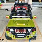 กก3728 รถจี๊ป 4wd ขับ4ล้อ มอเตอร์4ตัว มี 3 สี แดง เขียว ขาว