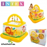 บ้านบอลเป่าลม คอกเด็กเป่าลม บ่อบอล Intex Soft Sides My First Lil' Babies And Toddlers Gym