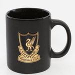 ถ้วยกาแฟลิเวอร์พูล Matte Gold Crest ของแท้