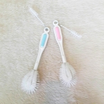 Attoon แปรงล้างขวดนม และจุกนม ขนไนล่อน รุ่น Big Boom