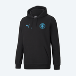 เสื้อฮู้ดแมนเชสเตอร์ ซิตี้ ssentials Fleece Lined สีดำของแท้