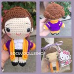 ตุ๊กตาถักรับปริญญา วิทยาลัยเชียงราย ขนาด 5 นิ้ว