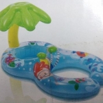 ห่วงยางว่ายน้ำ คู่แม่ลูก มีหลังคากันแดด แบรนด์ Intex ขนาด 1.17m*75cm