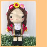 ตุ๊กตาถักรับปริญญา ม.แม่ฟ้าหลวง 12 นิ้ว