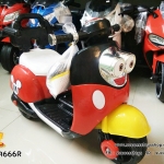 LNM59666R รถมอเตอร์ไซค์มินเนี่ยนสีแดง