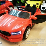 LN1778R รถแบตเตอรี่เด็กนั่งไฟฟ้า ยี่ห้อ BMW สีแดง 2มอเตอร์