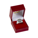 แหวนที่ระลึกลิเวอร์พูล ของแท้ 100% Liverpool FC Round Liverbird Silver Ring - Large