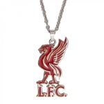 สร้อยจี้ลิเวอร์พูล Red Liverbird Pendant & Chain ของแท้