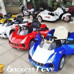 รถแบตเตอรี่เด็กนั่ง ยี่ห้อเฟอรารี่ไฟกลม รุ่น BC3139 มี 4 สี แดง เหลือง น้ำเงิน ขาว