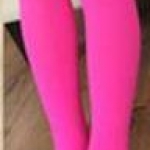 ถุงน่องเต็มตัวสีชมพูเข้ม สีสันสดใส Size S-XXL