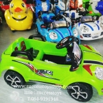 LN5718G/3061G รถแบตเตอรี่เด็กนั่งไฟฟ้า ยี่ห้อมินิจัสติน สีเขียว