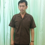 เสื้อช็อปนักศึกษา เสื้อ shop ช่าง สีน้ำตาล