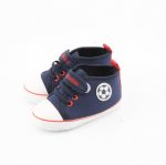 รองเท้าเด็กอ่อน เมจิกเทป รูปฟุตบอล สีกรมท่า