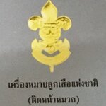 เครื่องหมายลูกเสือแห่งชาติ (ติดหน้าหมวก)