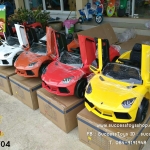 BH3704 รถแบตเตอรี่เด็กนั่งไฟฟ้า ยี่ห้อแลมโบกินี่ปีกนก 2 มอเตอร์