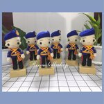 ตุ๊กตาถักทหาร ขนาด 7 นิ้ว