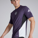 เสื้อเทรนนิ่งแมนเชสเตอร์ ยูไนเต็ด Tiro 25 Pro Training เวอร์ชั่นนักเตะ สีม่วงของแท้