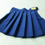 กระโปรงอนุบาล จีบรอบ สีน้ำเงินเข้ม