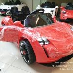 กก3726R รถแบตเตอรี่ไฟฟ้าเด็กนั่ง ยี่ห้อปอร์เช่