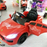 กก3740 รถแบตเตอรี่ไฟฟ้ามีรีโมทบังคับ/มีด้ามเข็น/ขับเองได้ 2 มอเตอร์