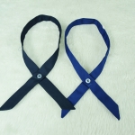 เส้นกากบาทสวมใต้ปกเสื้อ นักเรียนหญิง ประถมปลาย-มัธยมต้น