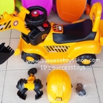 รถตักดินแบตเตอรี่เปลี่ยนได้2หัว (แบบตัก/แบบคีบ)