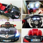 รถแบตเตอรี่เด็กนั่งไฟฟ้า รุ่น QX7999 รถเบนซ์ SL65 มี 2 สี ดำ แดง