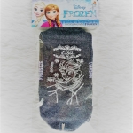 ถุงเท้านักเรียนคาร์สันลาย Frozen สีขาวพื้นเทา