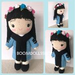 ตุ๊กตาถักรับปริญญา พญ รามาธิบดี ขนาด 16 นิ้ว