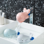 หัวต่อก๊อกน้ำอ่างล้างมือรูปปลาวาฬ ให้เด็กใช้อ่างล้างมือได้สะดวก