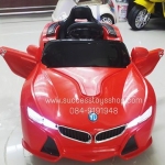 รถแบตเตอรี่เด็กนั่งไฟฟ้า รุ่น 3164 ยี่ห้อ BMW มี3สี แดง เหลือง ขาว