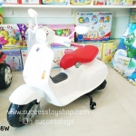 LH9998W รถมอเตอร์ไซค์เวสป้า ถอดล้อข้างออกได้