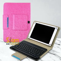 เคสแท็บเล็ตคีย์บอร์ด ใส่กับ Samsung Galaxy Tab A 10.1 2016 P585 สีชมพู+แป้นดำ