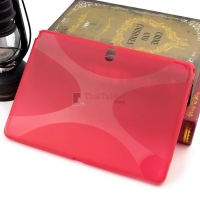 เคส TPU ใสครอบหลัง Samsung Galaxy Note 10.1 2014 P600/P601 รุ่น X Series สีบานเย็น