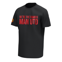 เสื้อทีเชิ้ตแมนเชสเตอร์ ยูไนเต็ด FA Cup Road To Final Slogan ของแท้