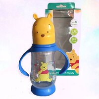 เบบี้แคร์ขวดนม 4 ออนซ์ ลาย Winnie the Pooh สีฟ้า