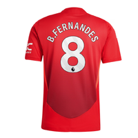 เสื้อแมนเชสเตอร์ ยูไนเต็ด 2024 2025 ทีมเหย้ารุ่นเวอร์ชั่นนักเตะ B.Fernandes 8 ของแท้