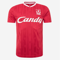 เสื้อลิเวอร์พูลย้อนยุค Retro 89 Red Home ของแท้