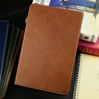 Luxury Xundd Leather Case For Samsung Galaxy Tab A 10.1" with s pen: Dark Brown